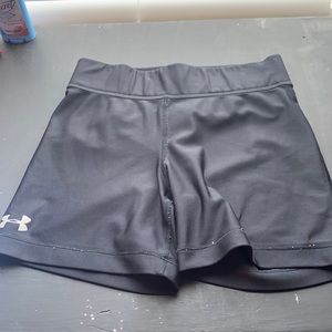 Black compression shorts